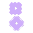 square_gears_gears.STL Square Gears for 3D Printing