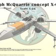 Front-Page.jpg 24th scale X-Wing Ralph McQuarrie inspired 3D print files