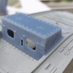 FB_IMG_1679033889688.jpg STL file HEAVY MK I TANK 1916 CORRECTED CAB FOR TAKOM 1/35・Design to download and 3D print