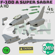 A3.png F-100 SABRE (FAMILY PACK)  (34 IN 1)