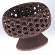 Vase1-1.png Honeycomb flower Vase