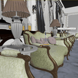 Screenshot (28).png realistic chair sofa walls ceiling 3D print model