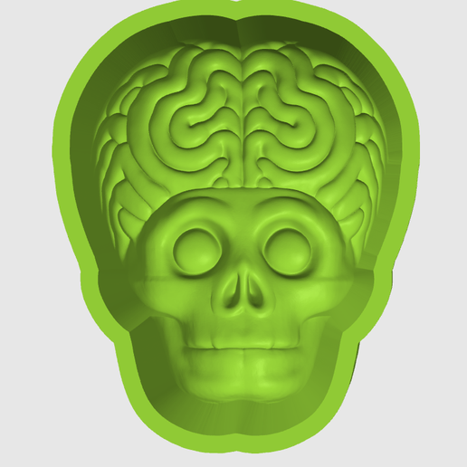 Invaders-from-Mars-Hybrid.png INvaders From Mars, BATH BOMB MOLD , Hybrid Mold