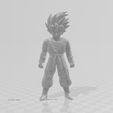 3.png Beat Saiyan Hero 3D Model