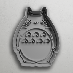 push-diseño.png STL file Totoro my neighbor totoro 16cm・Design to download and 3D print