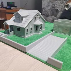 273424269_4748171768603548_5104647409349260792_n.jpg Файл STL Дом Торетто "Форсаж" 1 64・3D-печатная модель для загрузки