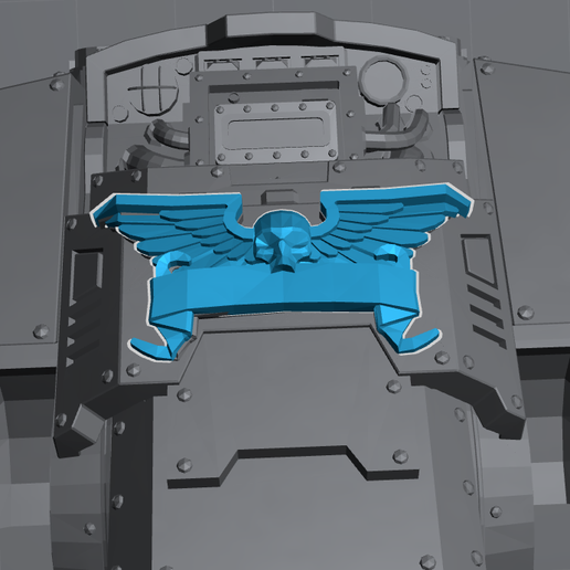Imperial Aquila For Dreadnought, Vehicles and any other 3D model