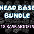 kofibundle.png HEAD BASE 3D MODEL BUNDLE (18 Pack)
