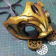Scorpion mask covid (9).jpg Archivo STL máscara covidente Mortal Kombat Scorpion 11 MK・Objeto de impresión 3D para descargar, KarlosMeriva