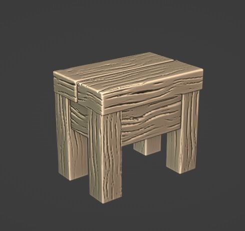 Wooden chair