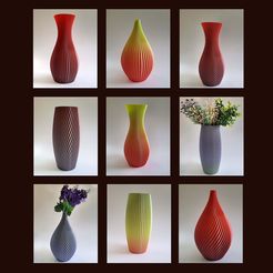 il_fullxfull.5080254257_3epk.jpg Set of 9 Geometric Vases - Vase Mode