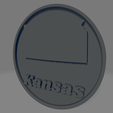 Kansas.png All the States of USA - Coasters Pack