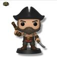 36.jpg Gangplank Chibi Figure League of Legends Modèle 3D