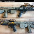 13-BULL-bolt-placenment.jpg UNW Bullpup lower FOR THE PLANET ECLIPSE EMF100
