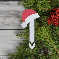 Captura1.png CHAPEAU / PÈRE NOËL / NOËL / CADEAU / MARQUE-PAGE / PÈRE NOËL / LIVRE