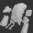 Exploded.png ヘラックス・バトルオートマタ