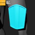 10.png 3D file The Mandalorian - Thigh Plate armour - 3D model - STL (digital download)・3D print model to download
