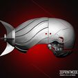 Bomb_Devil_Stl_file_3d_print_model_05.jpg Bomb Devil Girl Reze Helmet - Chainsaw Man Cosplay Halloween Mask