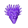 Mascara_de_payaso_asesino_modelo_pelo VRM_V.stl Dekorative Clownsmaske Terror