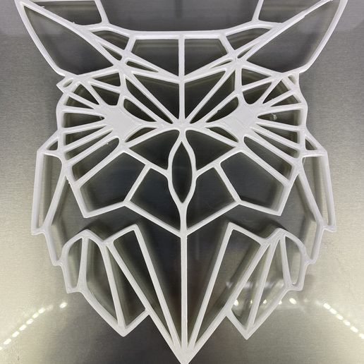 IMG_1294.jpg Télécharger le fichier STL Art mural hibou géométrique • Objet pour imprimante 3D, RaimonLab