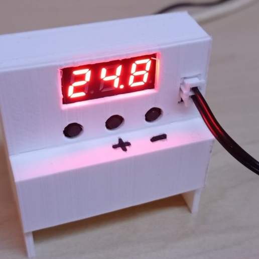 Screwless W1209 case - free standing