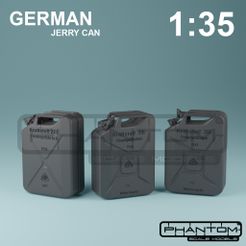 11.jpg STL file 1/35 German wehrmacht jerry can - 3 types set・3D print design to download
