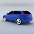 Preview7.jpg Audi A3 Sportback 2004 3D Model