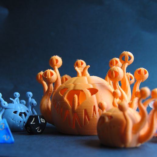DSC_0059.jpg Pumpkin Beholder dice holder/tea light
