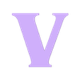 V.stl Strange Things ALPHABET ( Includes the Ñ and numbers )