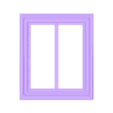 window v1 frame.stl Door, Windows, Roof Tiles SET