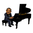 fundukeellington3947394_2v.png FUN Duke Ellington .Stl .Glb for 3D Printer