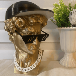 IMG_8056.png STL file PORTAVASO BAR - DAVID MODERNO・Design to download and 3D print