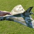 MicroXH558.jpg Fichier STL Modèle réduit Avro Vulcan B2 RC (échelle 1/32, envergure 950mm)・Design pour imprimante 3D à télécharger