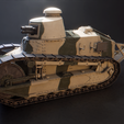 T-02.png Renault FT-17 - WW1 French Light Tank 3D model