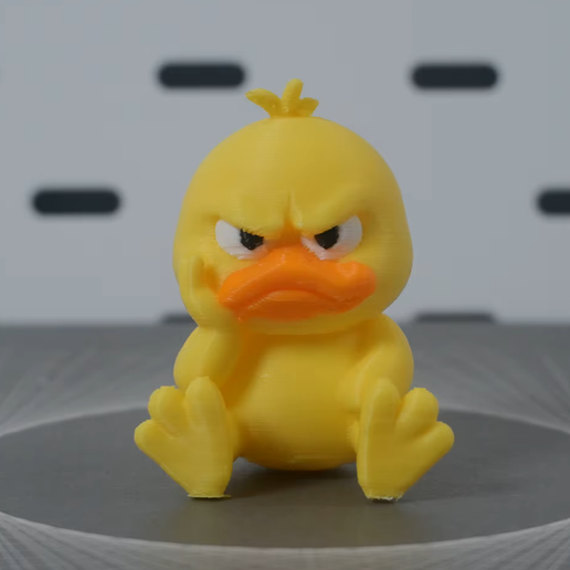 Angry Duck 3D model