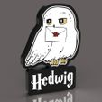 LIGHTS-OFF.jpeg Lightbox Hedwig - Harry Potter