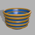 5.PNG Beautiful Oval Vase Bowl Type / Joli vase ovale type de bol