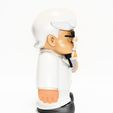 0017.jpg White Colonel Sanders The Chicken Father KFC toy