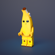 BANANA.png Fortnite Peely brick banana figurine Fortnite Peely brick Banana