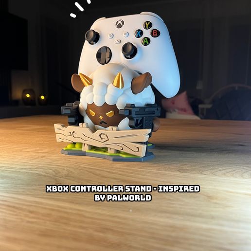 PhotoRoom_20240208_184227.jpeg xBox Controller Stand - inspired by the Game Palworld