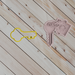 untitled.png STL file COOKIE CUTTER house keys・Design to download and 3D print