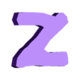 Z.stl Letters and Numbers GREMLINS | Logo
