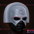 Peacemaker_helmet_3d_print_model_13.jpg Peacemaker Helmet - John Cena Movie - The Suicide Squad Cosplay