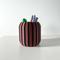 untitled-2317.jpg The Unra Pen Holder | Desk Organizer and Pencil Cup Holder | Modern Office and Home Decor
