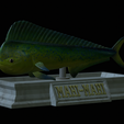 Base-mahi-mahi-19.png fish mahi mahi / common dolphin fish statue detailed texture for 3d printing
