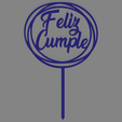 Feliz cumple C2 con circulo con pinche.png Happy birthday happy birthday cake topper