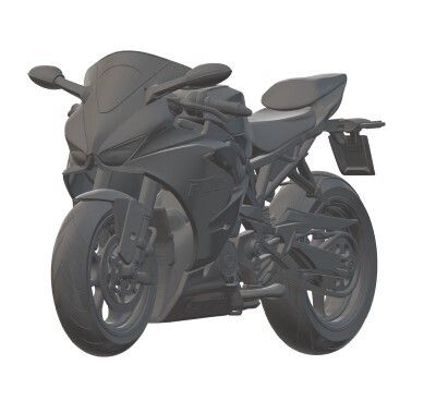 3d-a27.jpg 🏍️ Super Bike 3D Model | High-Performance Racing Motorcycle | Showpiece & Keychain Collectible