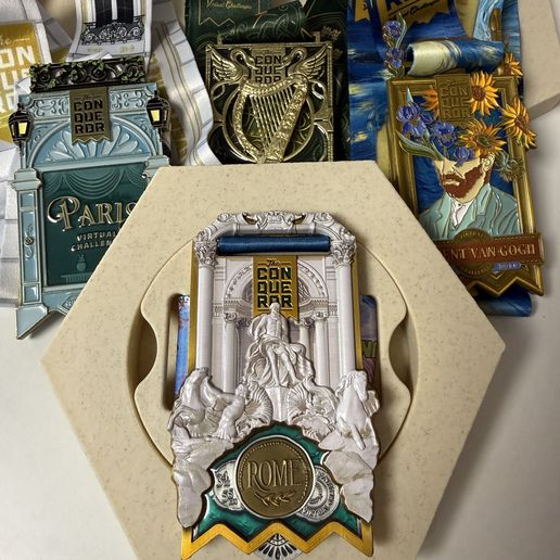 The Conqueror Challenge Medaillenhalter