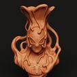 D20.7.jpg Symbiote Spider Bust STL | Comic Hero 3D Print | Fan Art