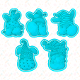 main.png Easter gnomes cookie cutter set of 5